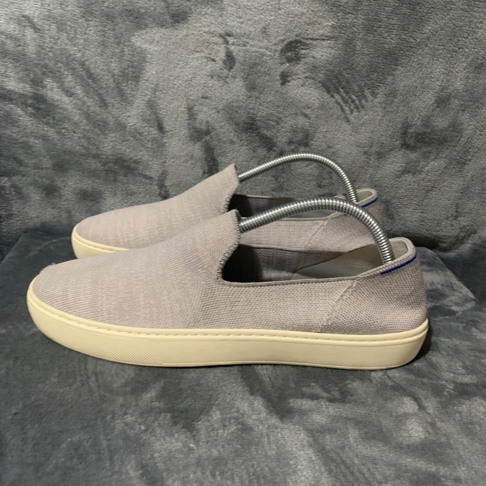 Rothy's The Sneaker Women 10 Slip On Grey Knit Sustainable Comfort - Picture 4 of 16